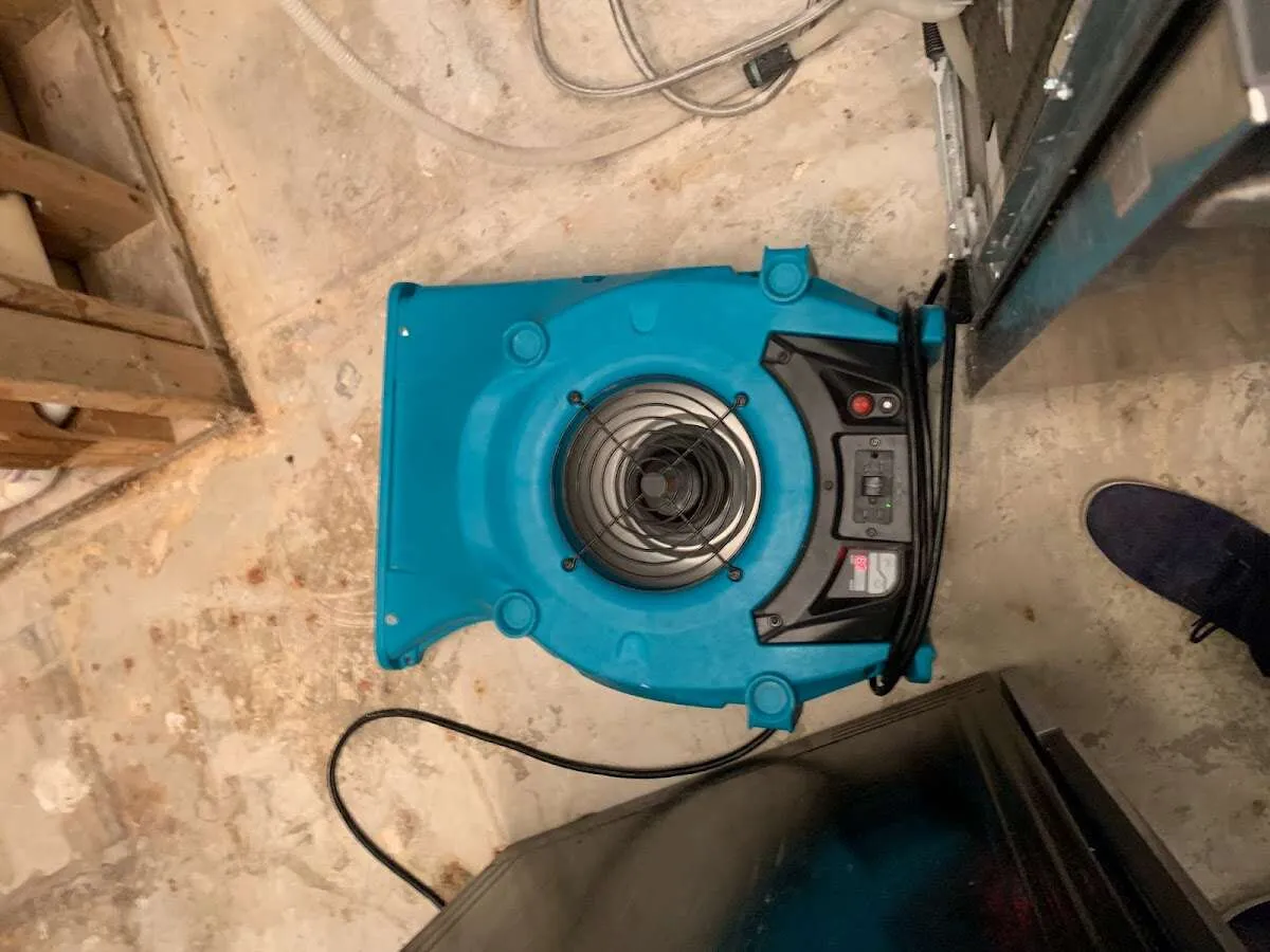 Air mover drying equipment for Mold Remediation & Removal in Winchendon